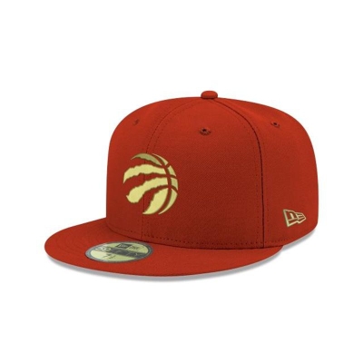 Toronto Raptors Gorra | New Era NBA 59fifty Fitted Cap Mexico - Rojos